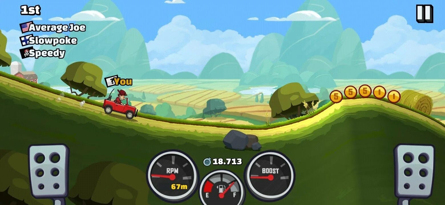 Чит деньги hill climb racing