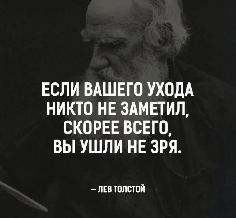 Если вашего ухода никто не заметил скорее всего вы ушли не зря. Если вашего ухода не заметили. Если твоего ухода никто не заметил значит ты ушел не зря. Если вашего ухода никто не заметил. Никто не ухаживал