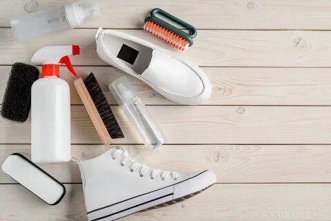 Clean her shoes