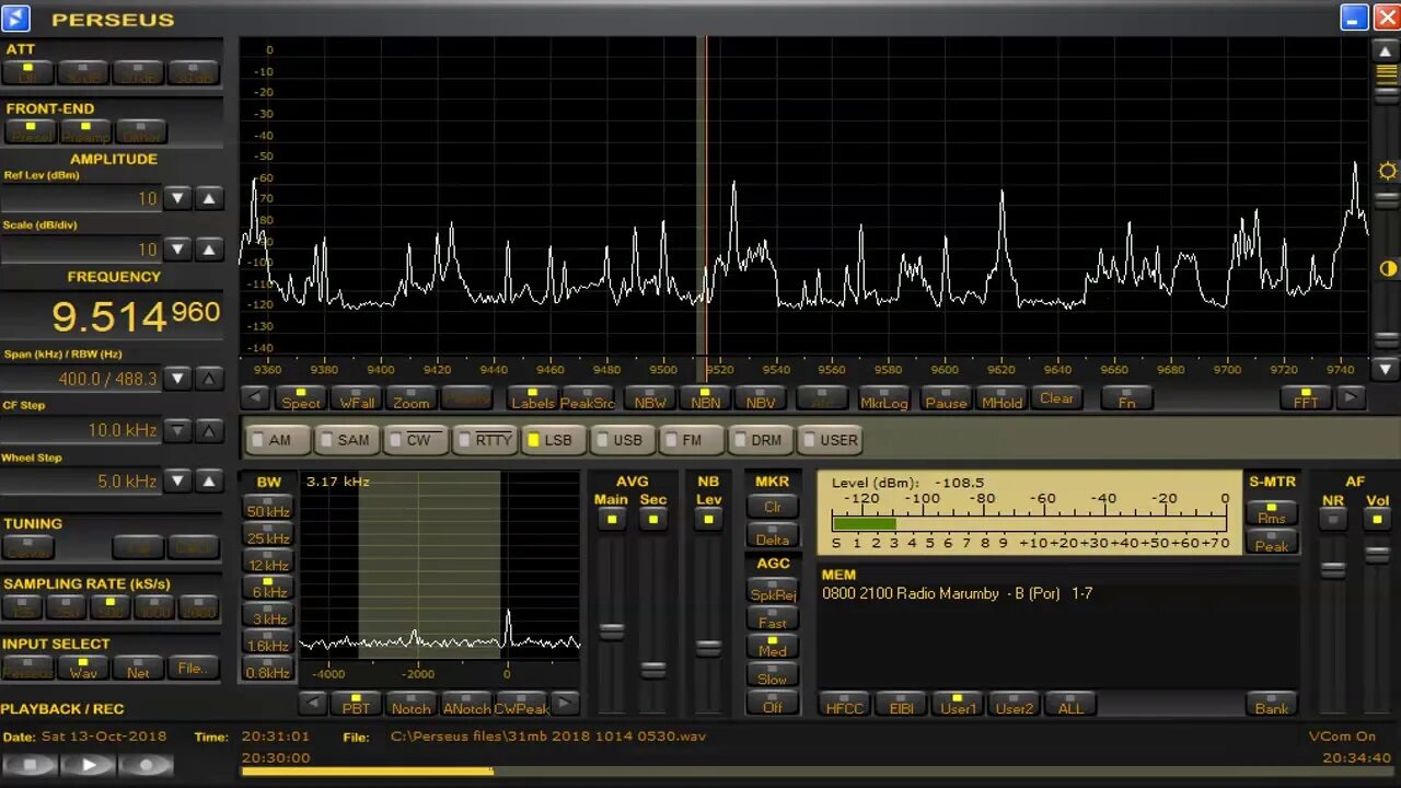 Tune frequency