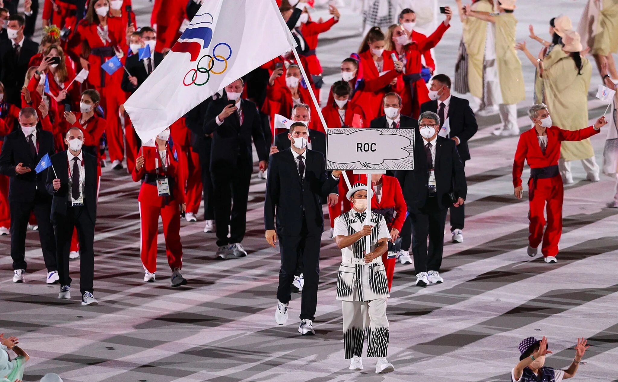 Кто выступал на играх будущего. Олимпийская сборная России 2021 Токио. Церемония открытия олимпиады в Токио 2021.