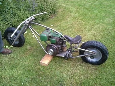 Как сделать самодельный мотоцикл Trike/Chopper Custom trikes, Motorcycle usa, Trike motorcycle