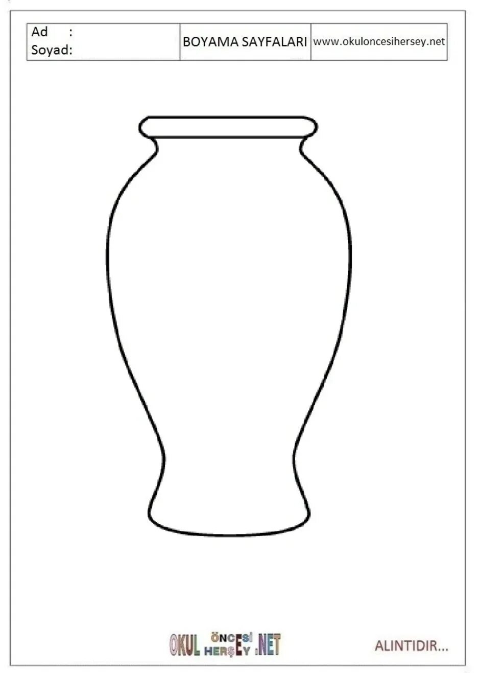 Шаблон ваза для вырезания из бумаги распечатать. Трафарет вазы для цветов. Ваза раскраска для детей. Вазы для аппликации. Раскраска вазы для детей.