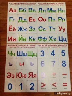 Согласные буквы в порядке алфавита