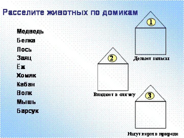 Рассели животных по домикам. Рассели животных в домики. расселите животных по домикам. задание рассели животных по домикам. игра рассели животных по домикам.