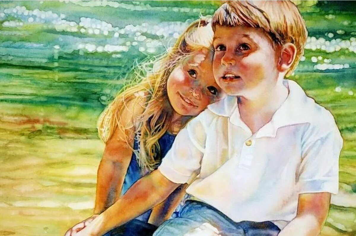 Дети в живописи. Ребенок глазами художника. Детство дональд золан. Карл рока charles roka 1912-1999. Картины с детьми.