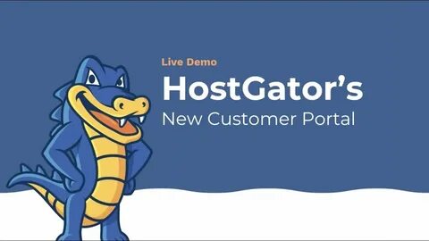 Live Demo: HostGator’s New Customer Portal.