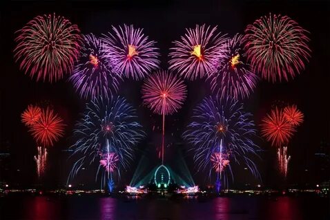 Самые красивые фейерверки