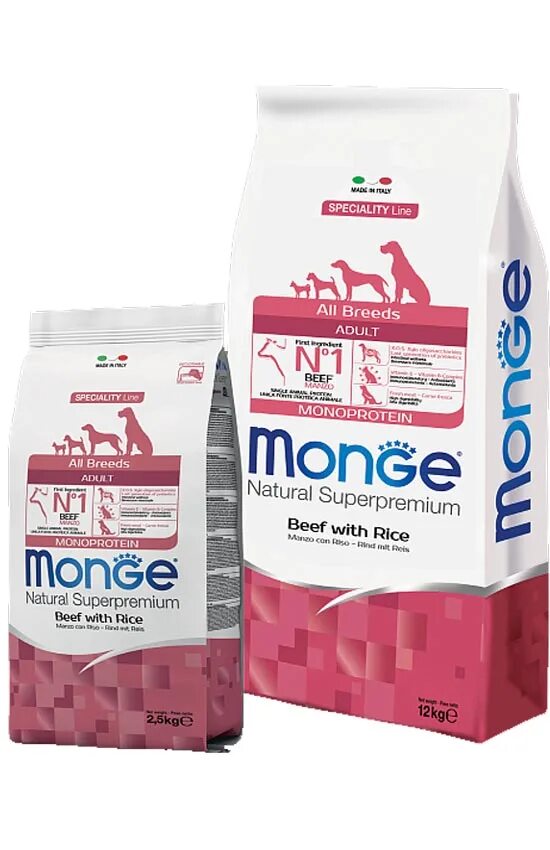 Корм Monge Special Dog. Monge Monoprotein для собак сухой корм. Корм Монже 12 кг для всех пород. Monge Speciality line корм для собак. Monge корм для собак 12