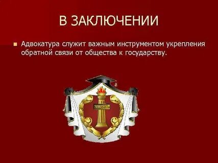 Какая адвокатура