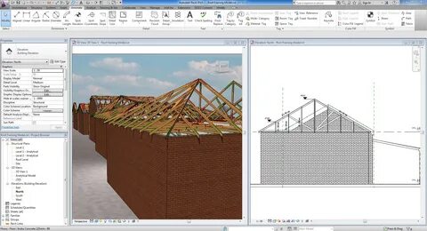 Revit 2013 - Roof Framing Extension.