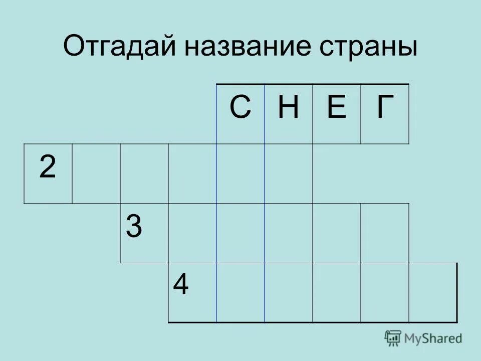 4 угадайте название. 4 угадайте название