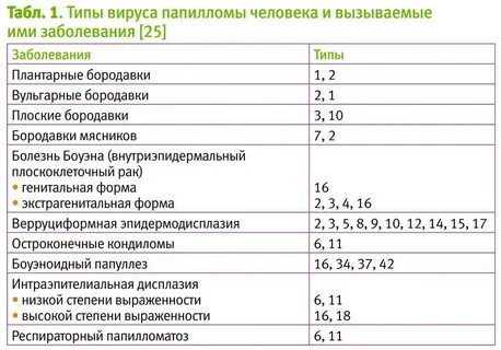 51 тип папилломы вируса
