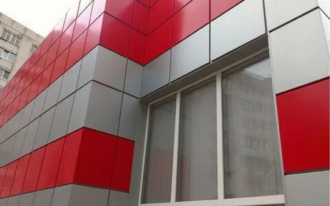 Фасад из оцинкованной стали