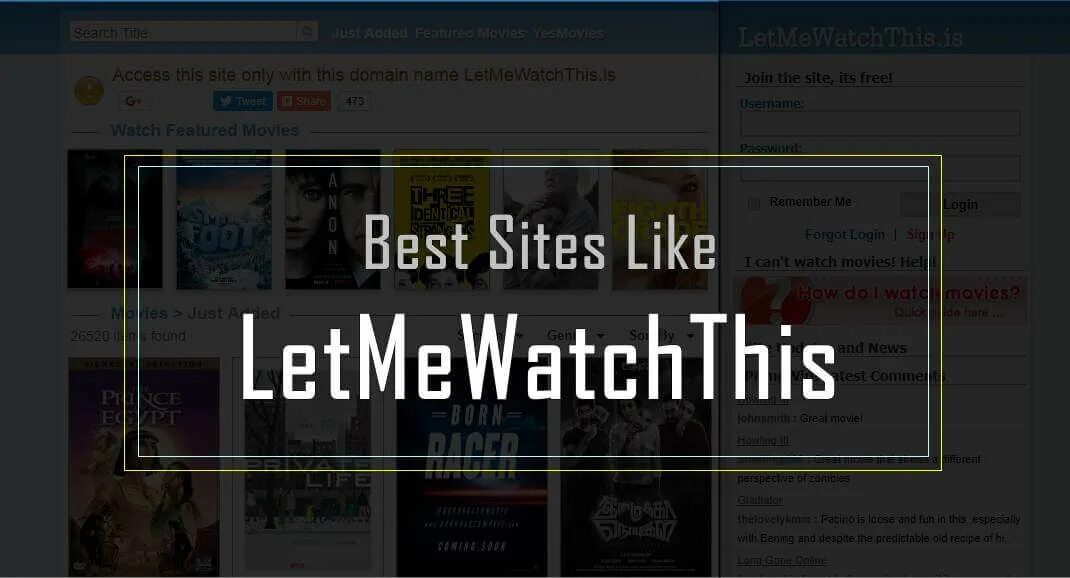 Letmewatchthis. Sites we like