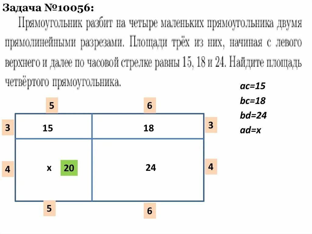 Два прямоугольника. Разбили на прямоугольники. Задача прямоугольник разбит. Четыре прямоугольника.