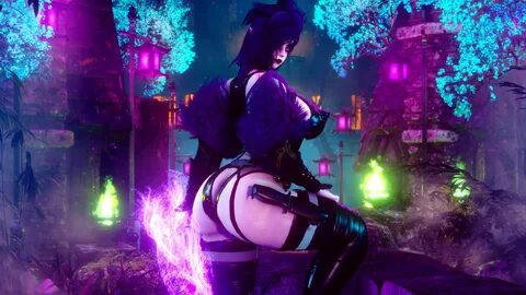 Morgana midnight hunter (Nillin) League of Legends.