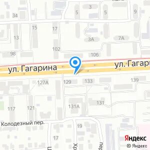Карта самары гагарина