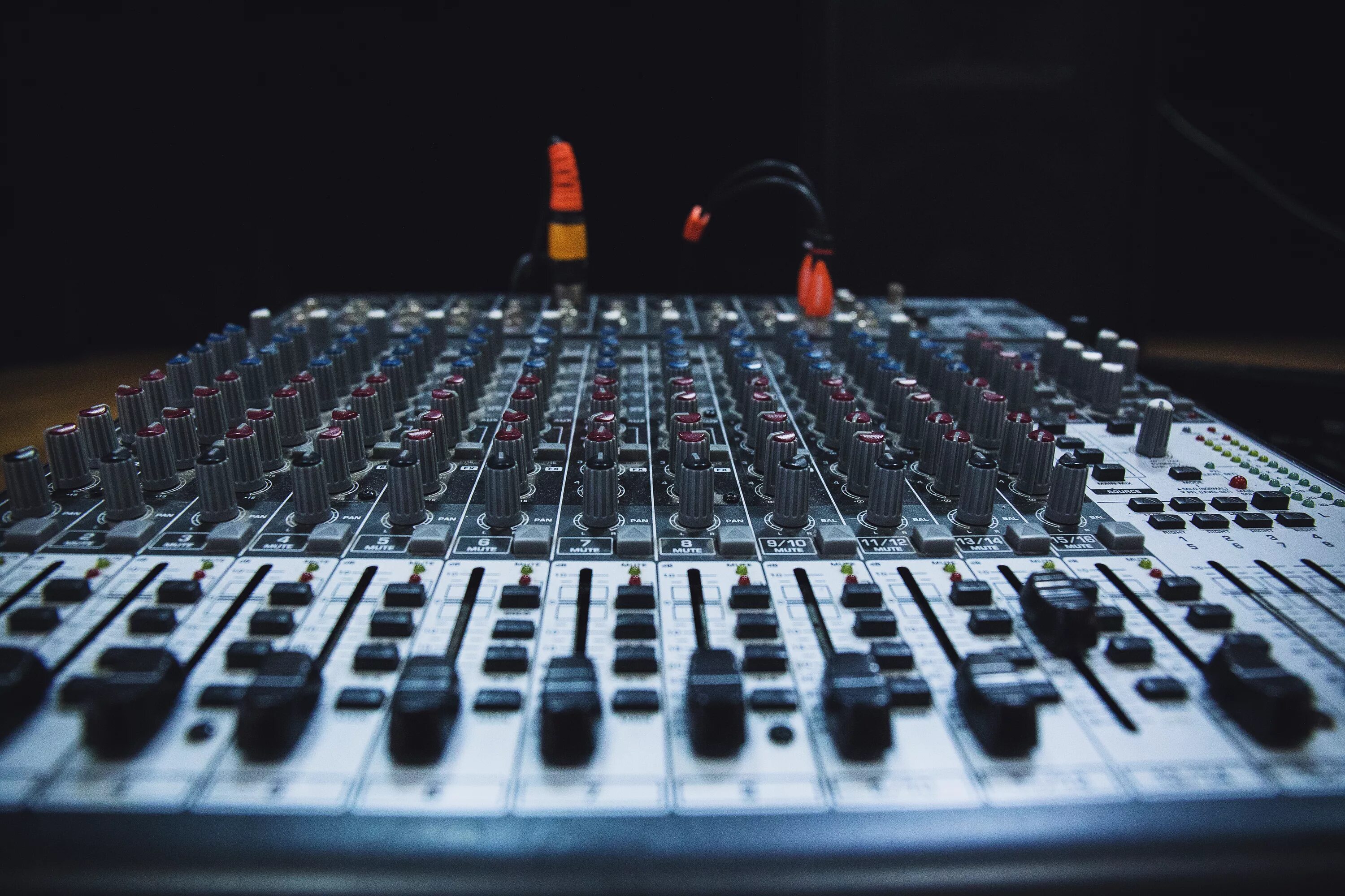 Mixing studio