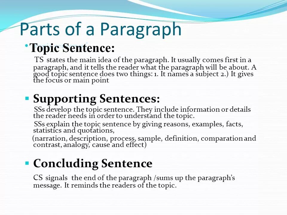Developing sentences. Topic sentence примеры. What is paragraph. Parts of a paragraph. What are the Parts of the paragraph linked by?.