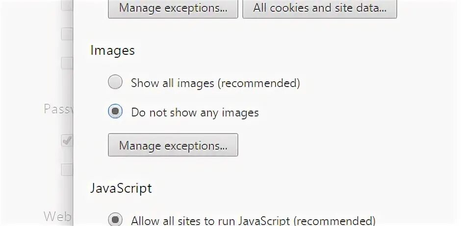 Exception management