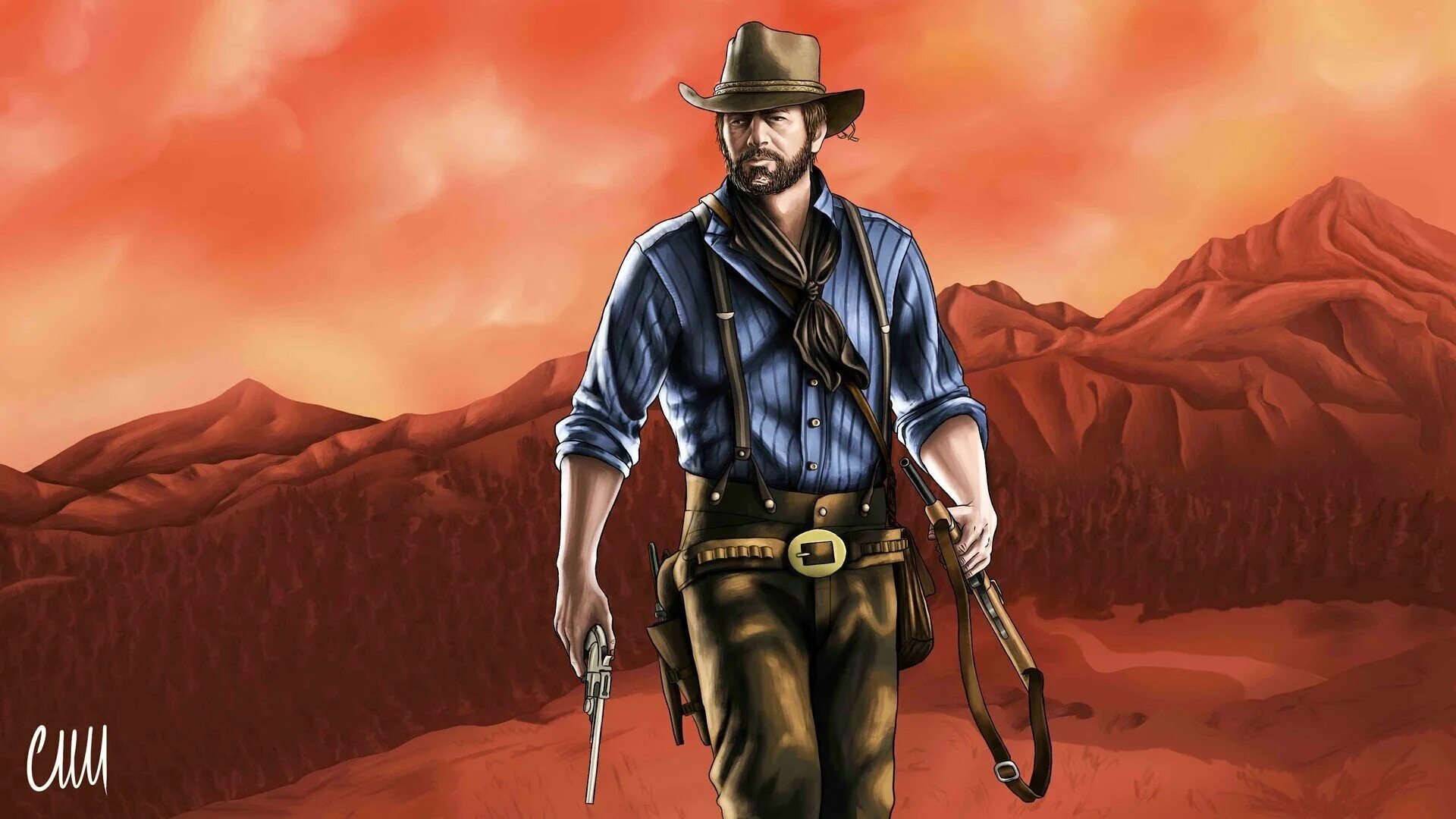 Ready to go cowboy
