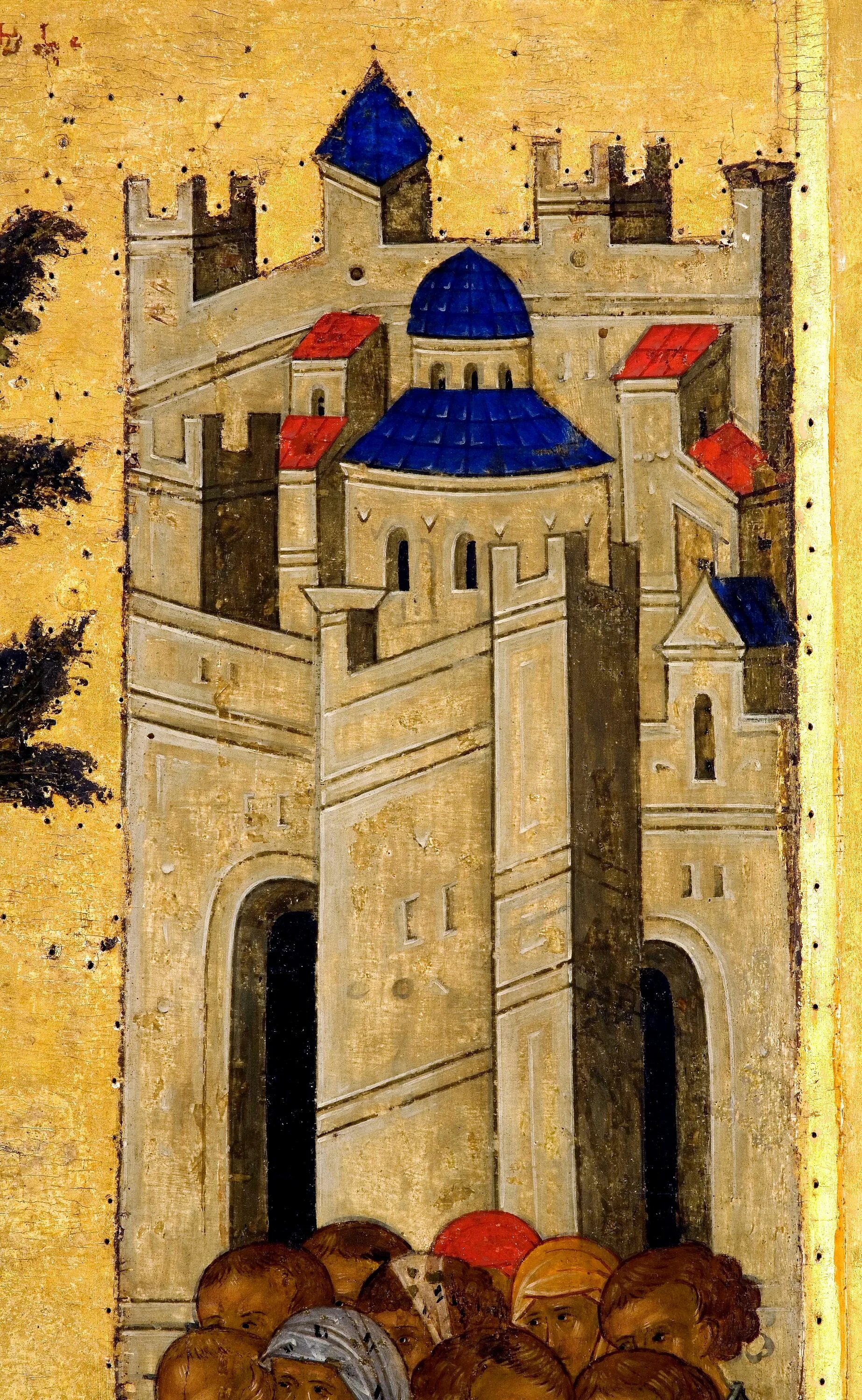 Изображение архитектуры в иконописи. Кирило-белозёрский монастырь иконы. Праведный иаков боровичский новгородский. Палаты в иконописи. Город в иконографии.