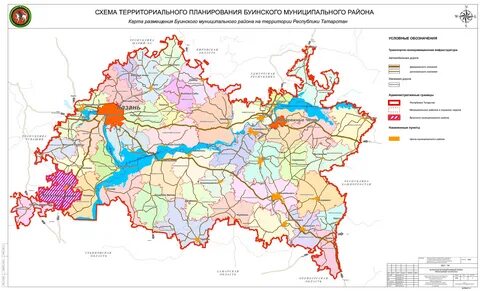 Карта татарстана маршрут