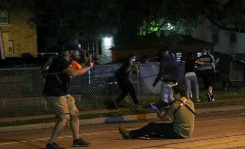 During the shooting