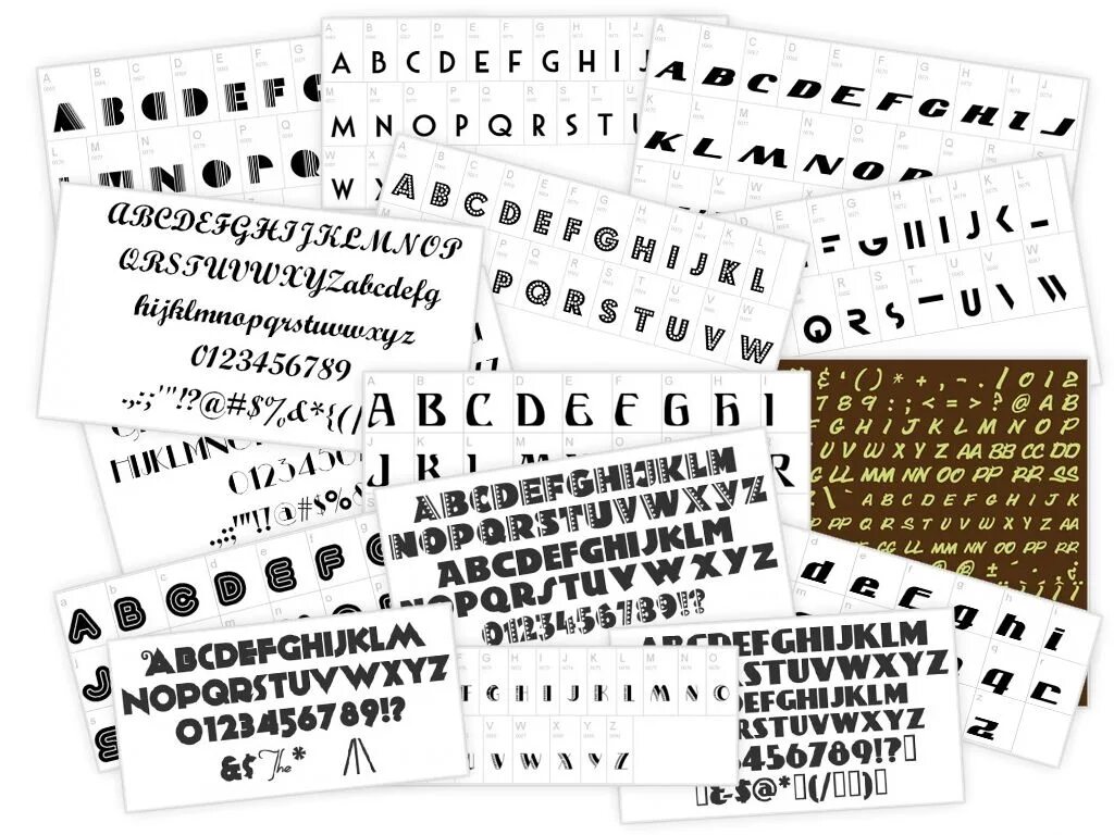 Оформить текст шрифтом