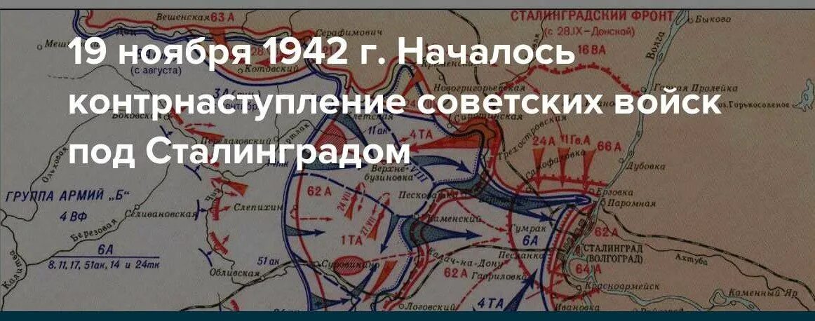 Сталинградская битва (19 ноября 1942 года – 2 февраля 1943 года) –. 19 Ноября 1942 контрнаступление советских войск под Сталинградом. Операция Уран 19 ноября 1942. Сталинградская битва контрнаступление советских войск карта.