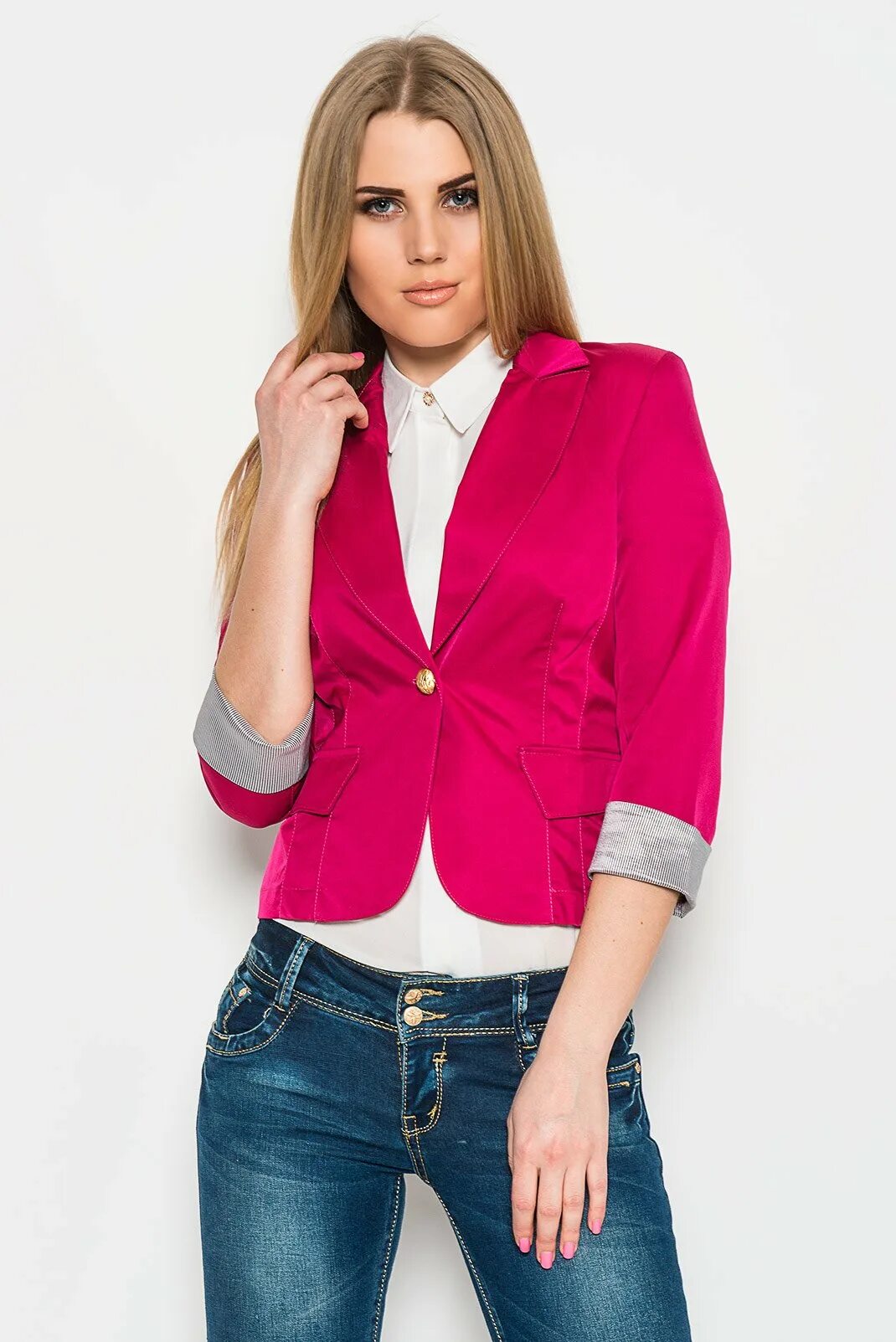 Пиджак элеганс. Фото малинового пиджака. Фото малинового пиджака. Жакет с укороченными рукавами. Маливый пиджак джани версачи.