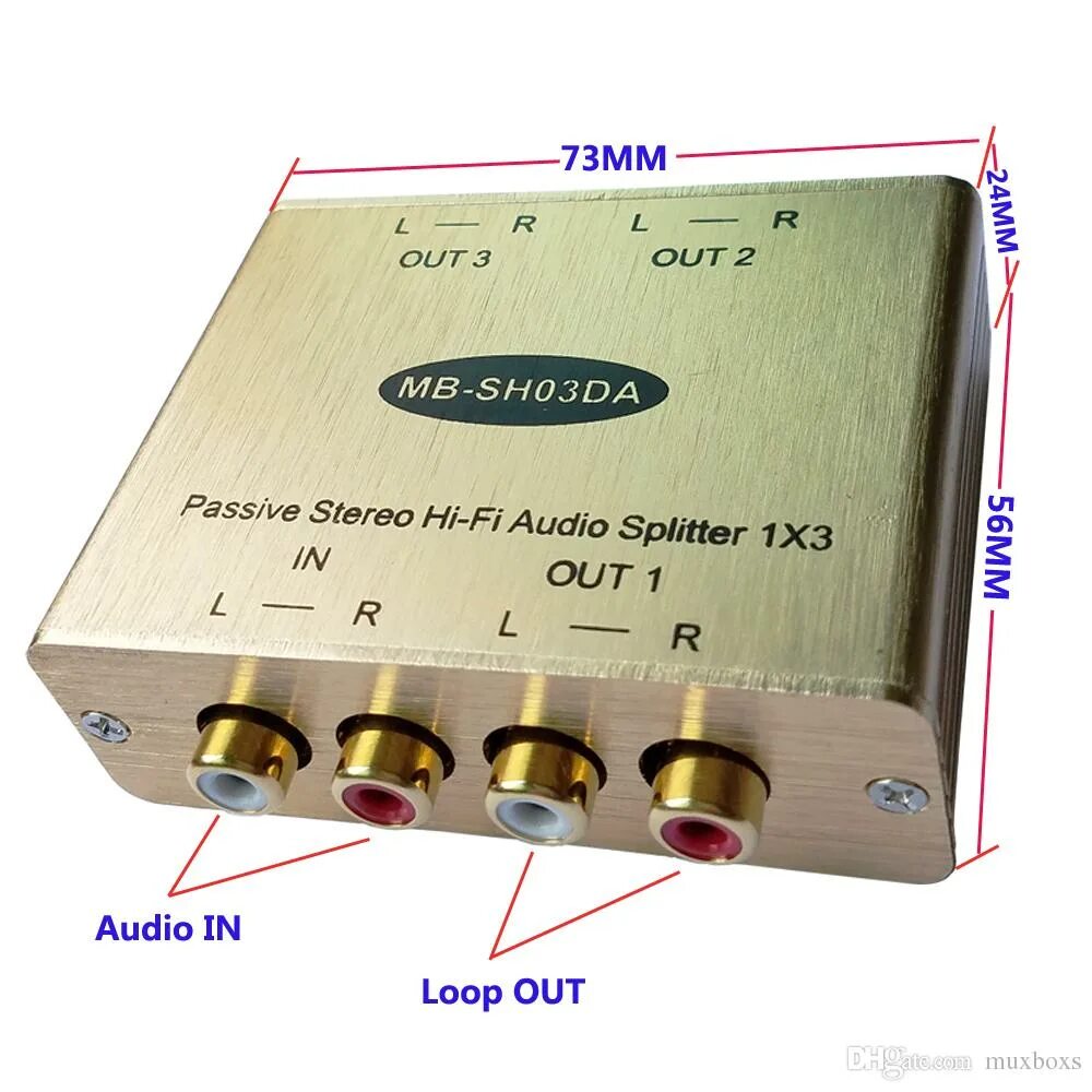 Audio splitter