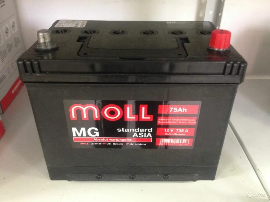 Аккумулятор Moll MG 60l. Moll MG Standard Asia 75ah 715. Аккумулятор Moll MG 75r. Аккумулятор Moll MG 55jr.