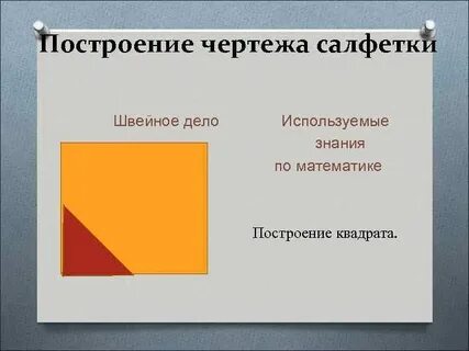 Построение квадрата конспект