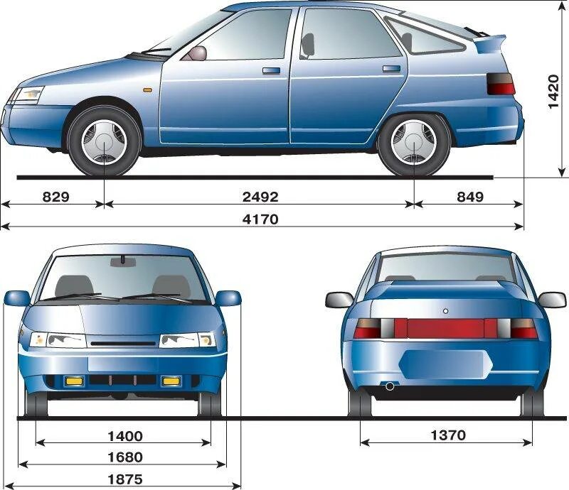 Габариты машины ВАЗ 2112. Ширина автомобиля ВАЗ 2112. Ширина ВАЗ 2112. ВАЗ 2112 ширина кузова.