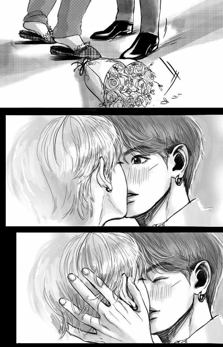 BTS Vkook Art комиксы. Вигуки БТС комиксы. Манга Вигуки БТС. Комиксы BTS Чигуки.