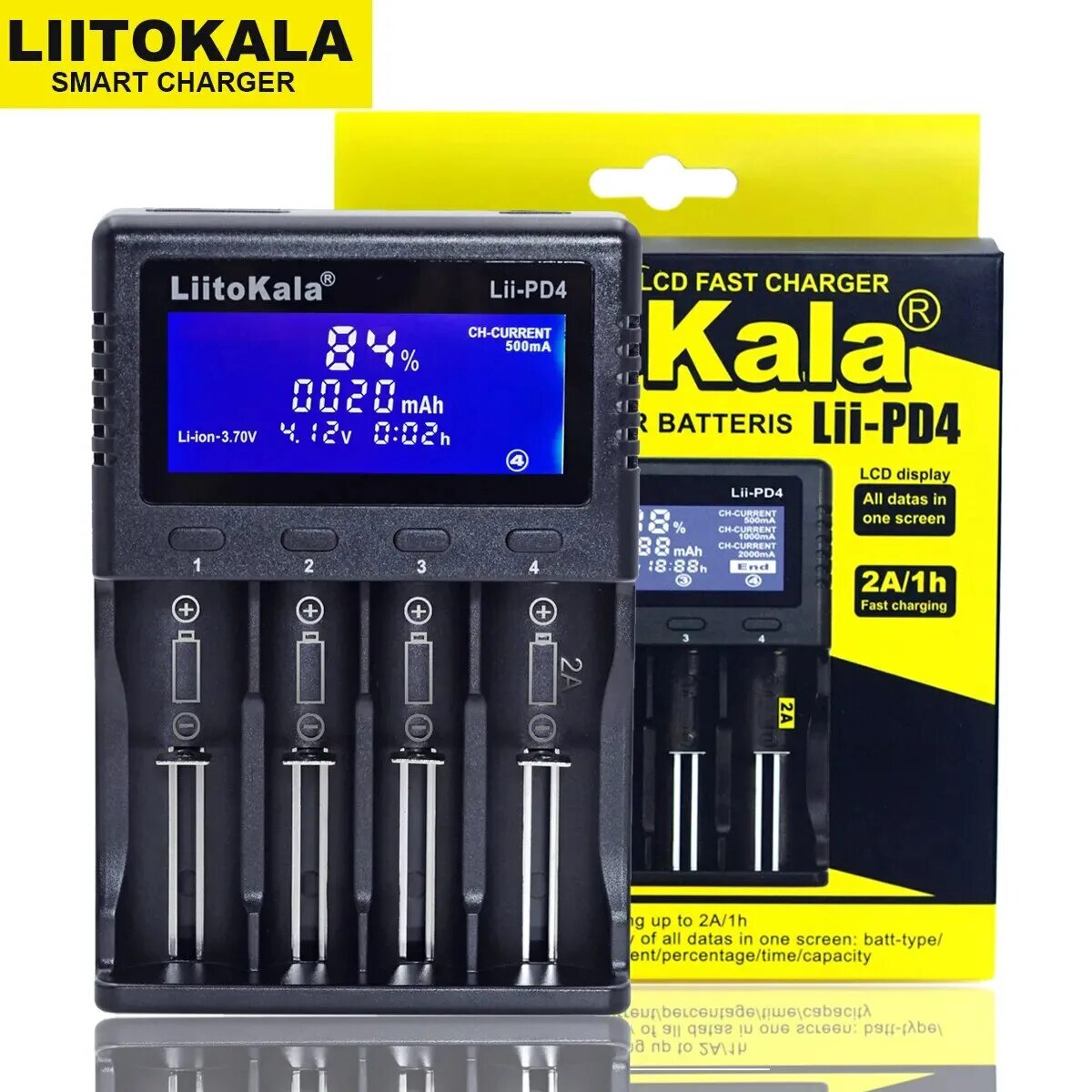 Зарядное устройство liitokala. Liitokala LII-pd4. Зарядное устройство liitokala LII-s4. LII pd4 зарядное. З/У liitokala LII-pd4.
