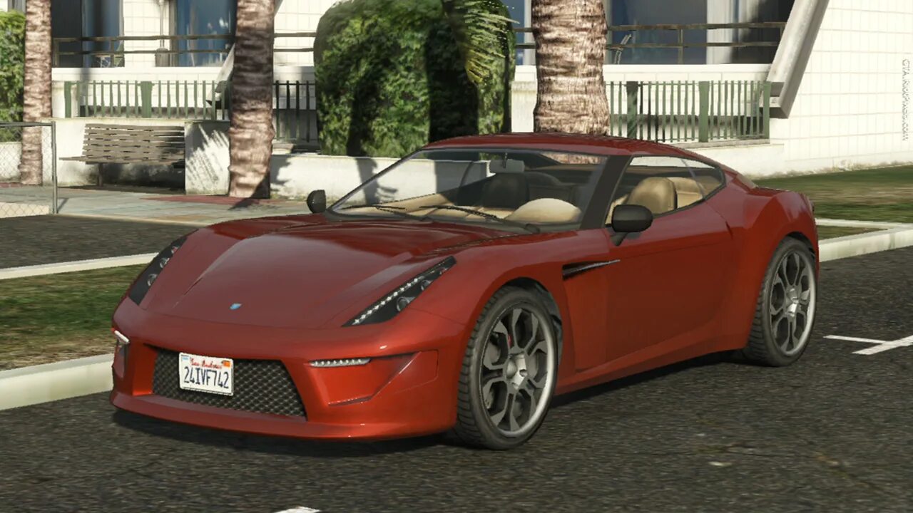 GTA V спорткар. Carbonizzare. Grotti ZR-350. Grotti gt500.