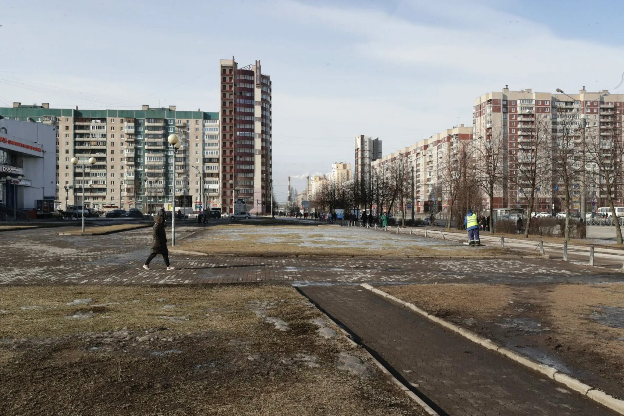 Проспект большевиков спб