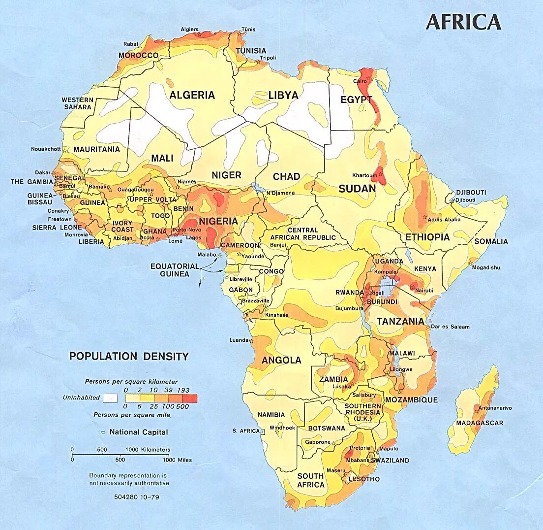 Максимальная плотность африки. Карта плотности населения Африки. Карта численности населения Африки. Карта Африки географическая. Плотность населения Африки.