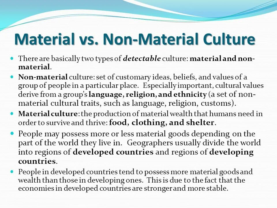Co culture examples. Material culture. Non material. Types of culture. Parts of culture.