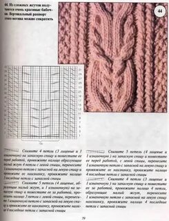 Вязание жгутов и кос спицами схемы описание