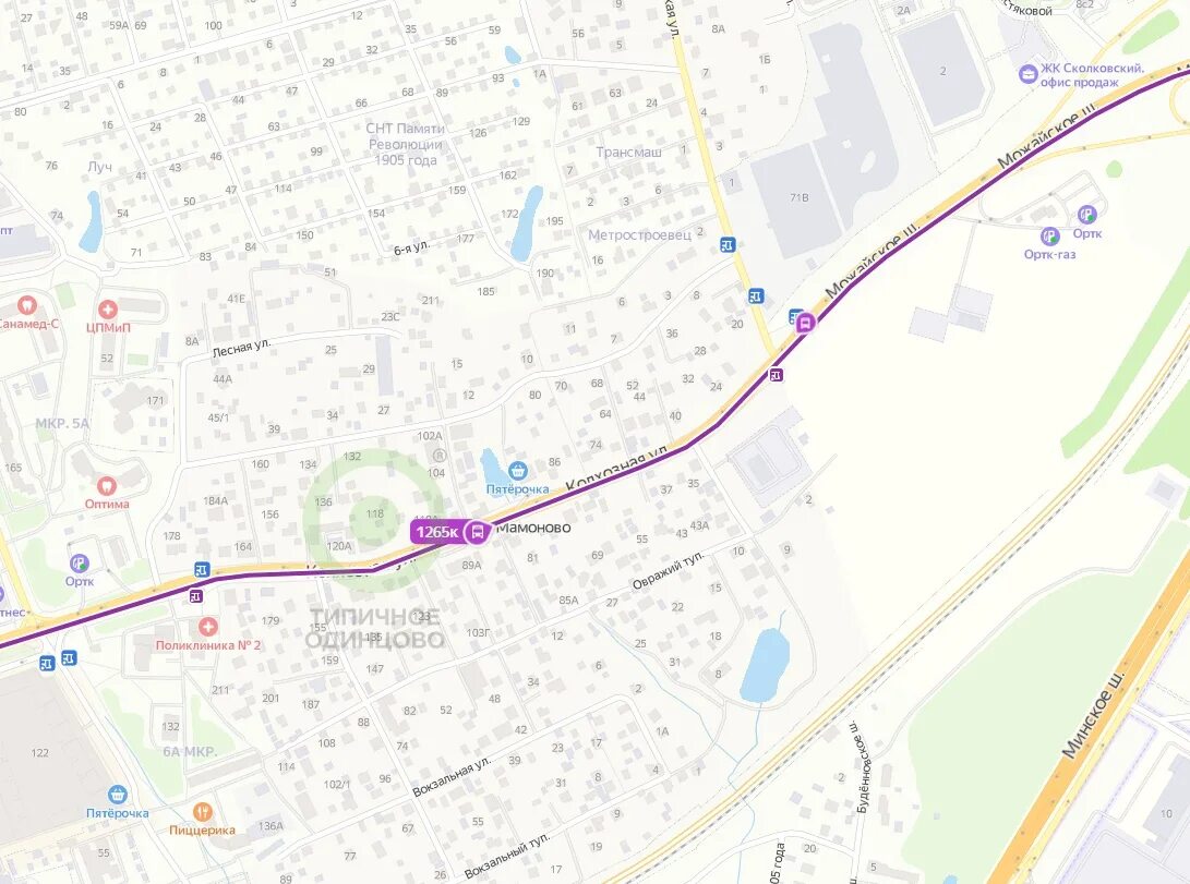 1265к маршрут. Парк победа маршрут Одинцово. 27 Маршрутка Одинцово маршрут. 102 Маршрут Одинцово.