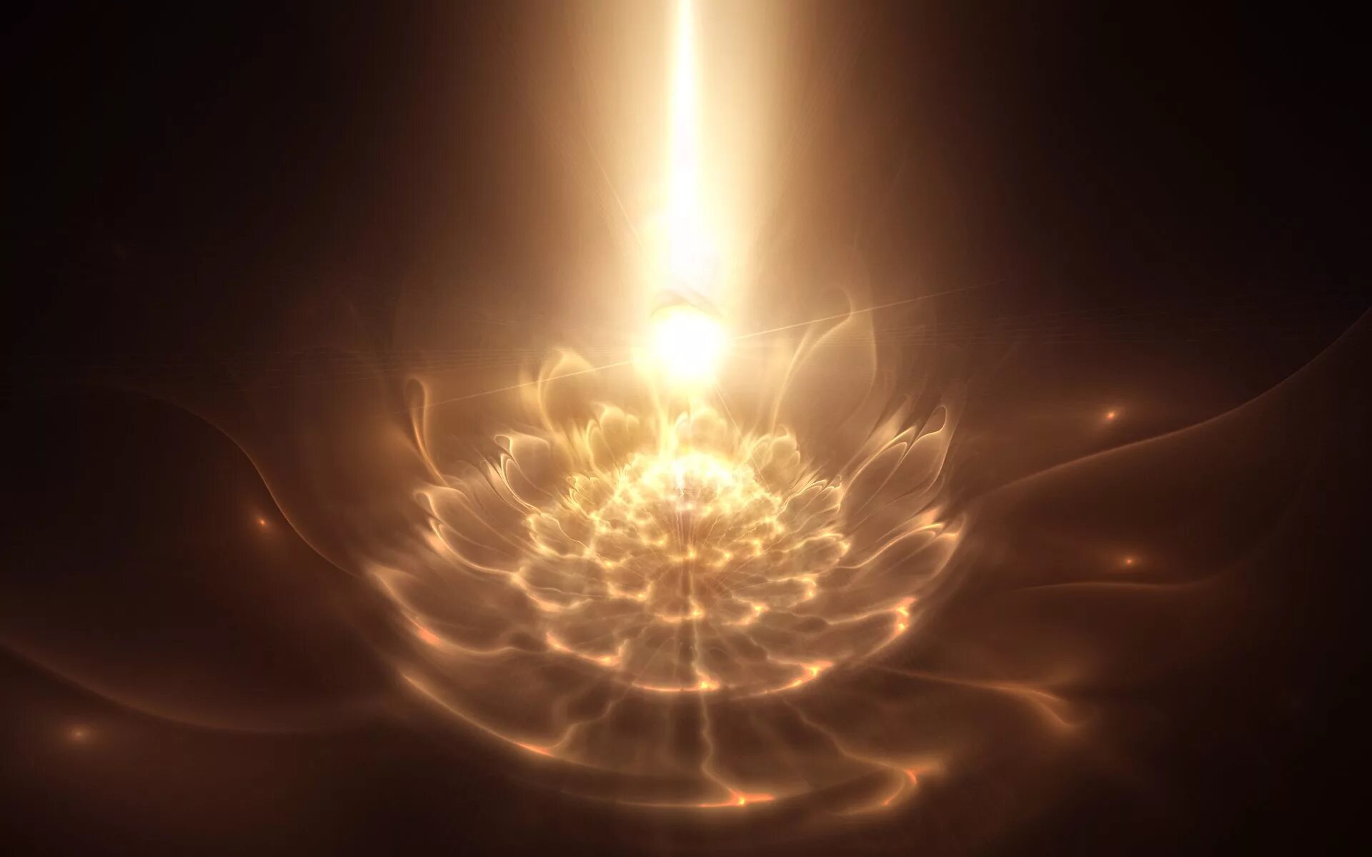 Магический фон. Магический светящийся кристалл. Энергетический шар. Магическое освещение. Зеленая магия.