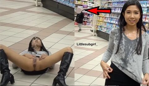 Watch Squirting on my Face at the Store in high resolution with XXX Public ...