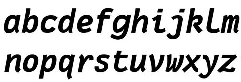 Sans bold italic
