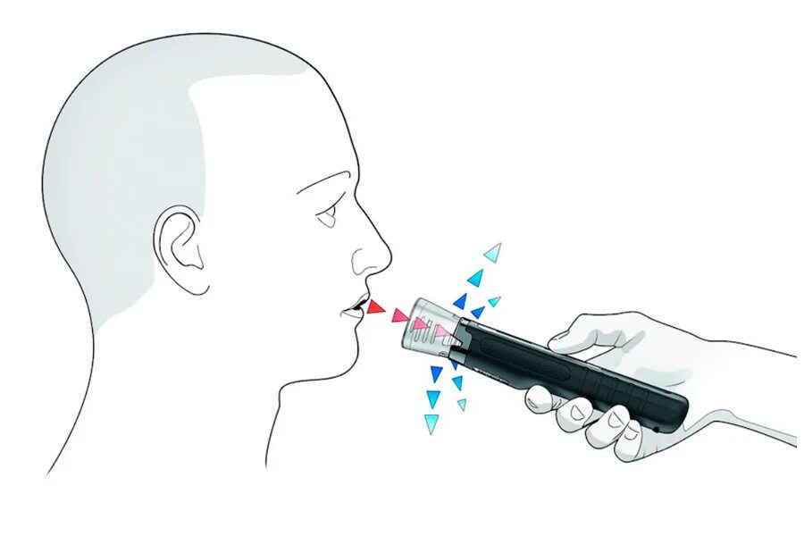 Выдыхая воздух в максимальной. Мундштук воронка для алкотестера. Дует в алкотестер. Аппарат алкогольного тестирования.