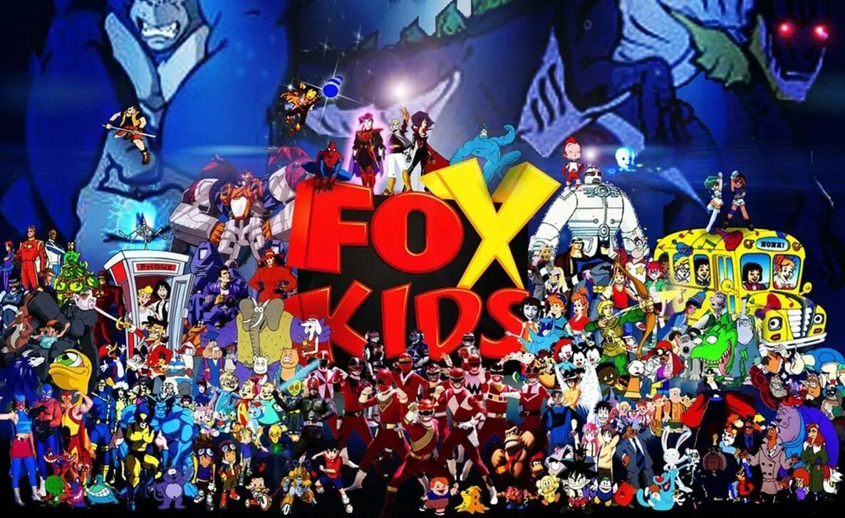 Мультсериалы Jetix. Fox Kids 2001.