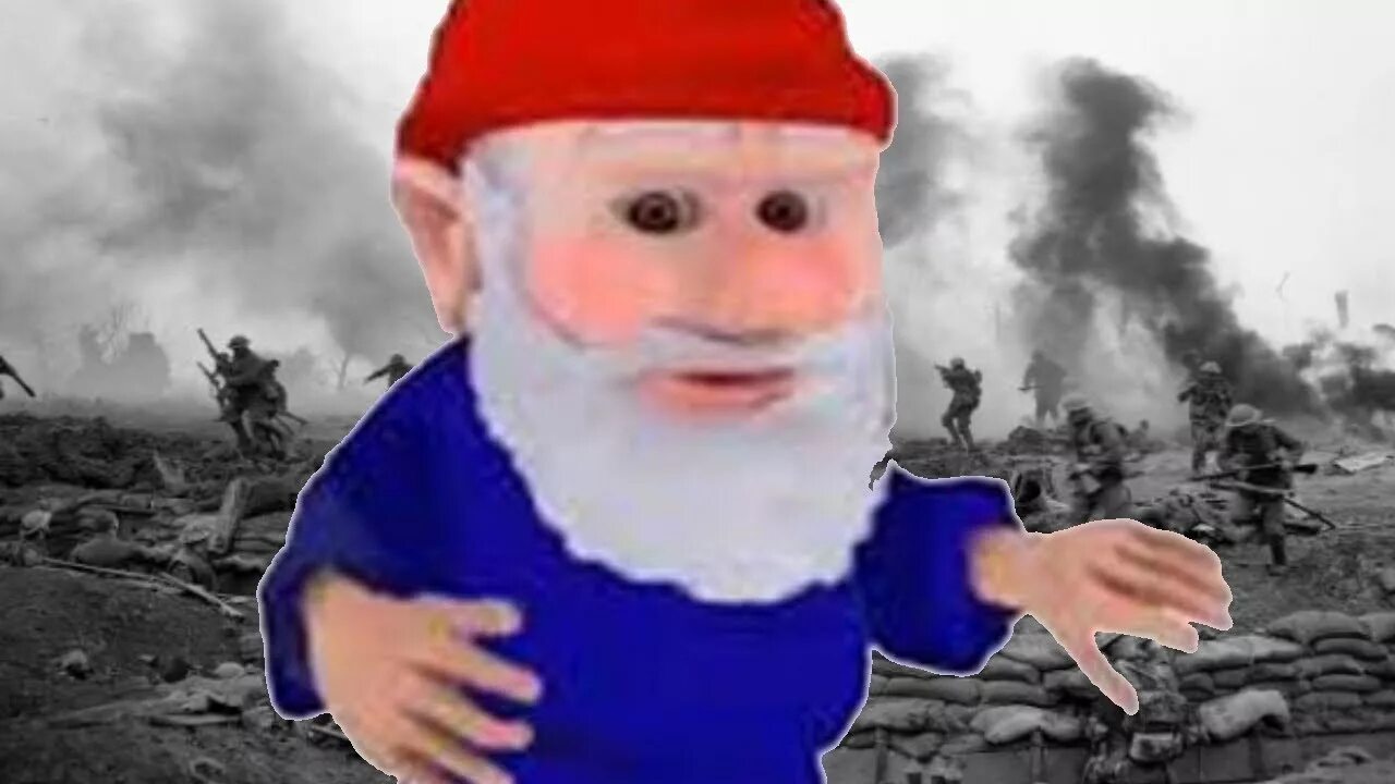Гном с сачком мем 2025 Zombie Gnomes: Not so Timid Tim Etsy Gnomes, Etsy, Zombie